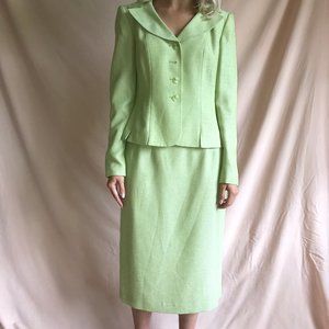 Vintage Light Green Suit Set